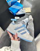 Tênis Ad Superstar Plataforma Branco Azul BB