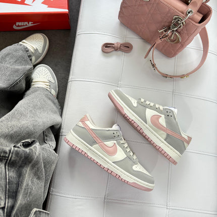 Nk Dunk Low Pro Cinza Off Rose