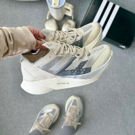 Ad Adizero Adios Pro 3 Off White Prata