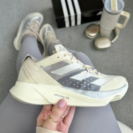 Ad Adizero Adios Pro 3 Off White Prata