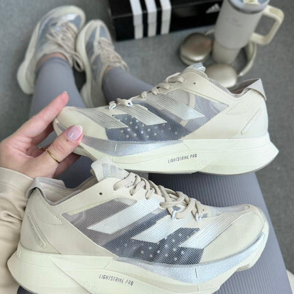 Ad Adizero Adios Pro 3 Off White Prata