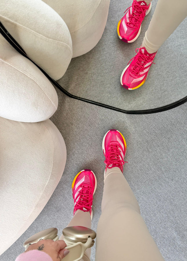 Ad Adizero Adios Pro 3 Pink Off White Amarelo