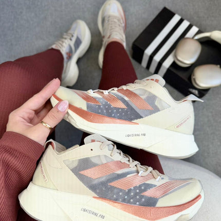 Ad Adizero Adios Pro 3 Off White Bronze