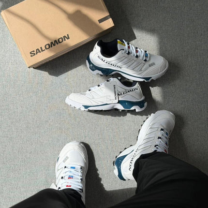 Salomon XT  Branco Azul Marinho