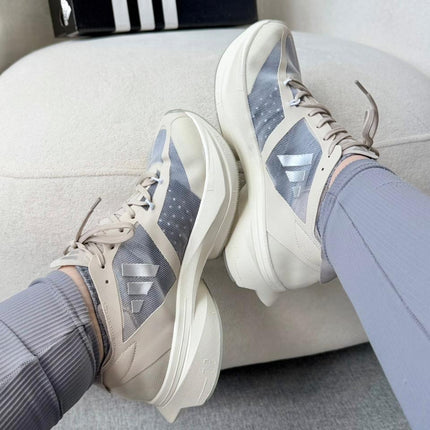Ad Adizero Adios Pro 3 Off White Prata