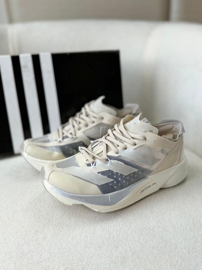 Ad Adizero Adios Pro 3 Off White Prata