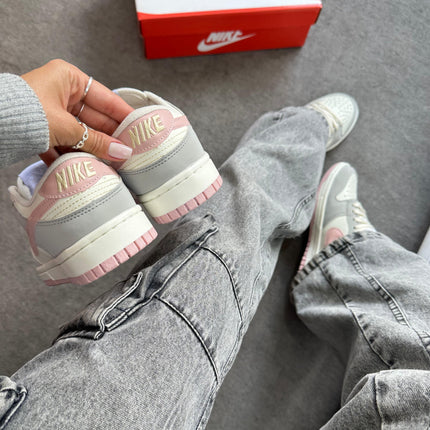 Nk Dunk Low Pro Cinza Off Rose