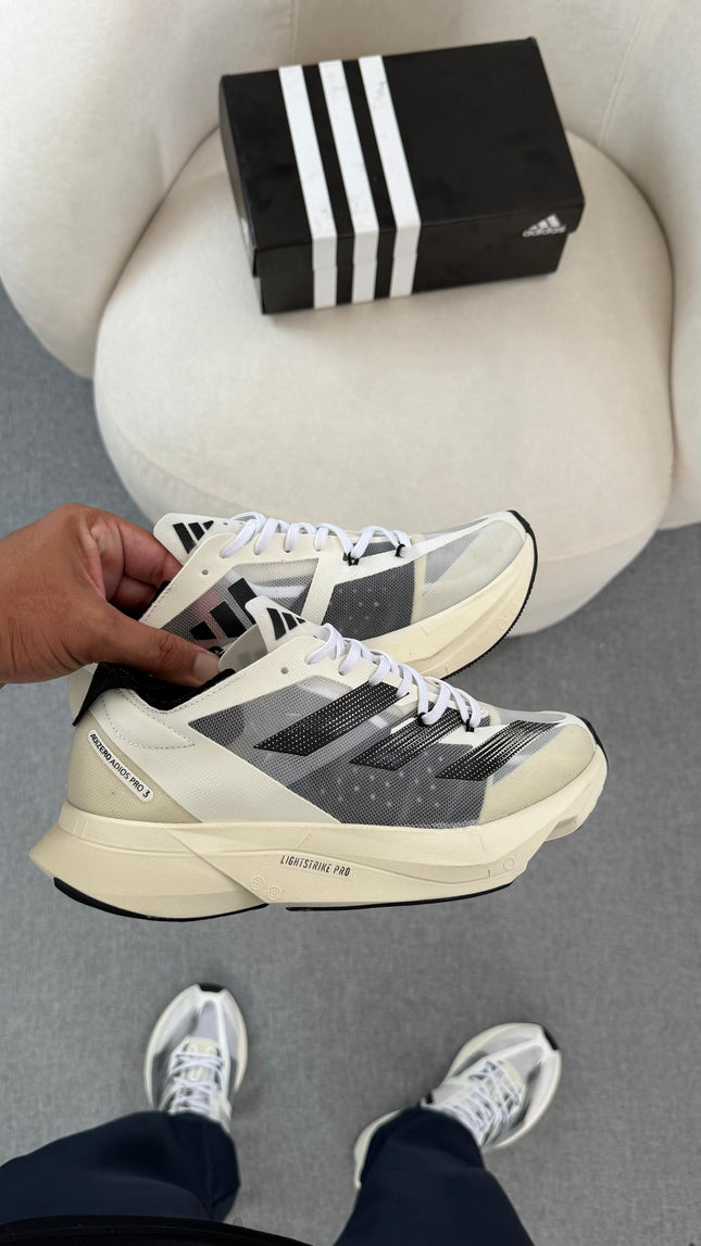 Ad Adizero Adios Pro 3 Branco Preto