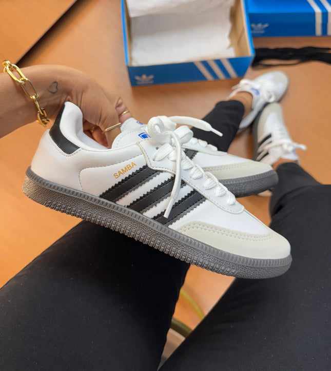 Ad Samba OG Branco Preto