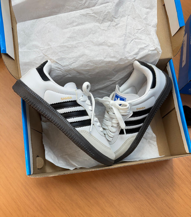 Ad Samba OG Branco Preto