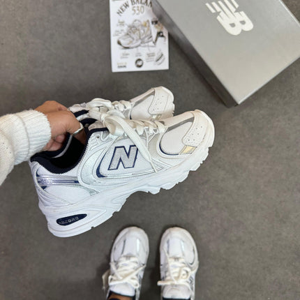 NB 530 Branco/Marinho