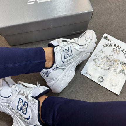 NB 530 Branco/Marinho