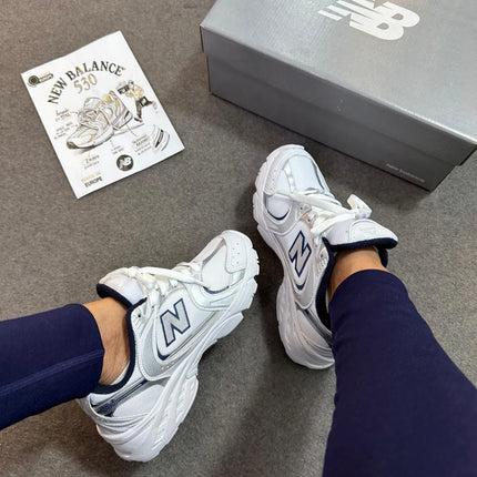 NB 530 Branco/Marinho