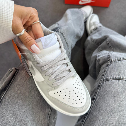 Nk Dunk Low Branco Cinza