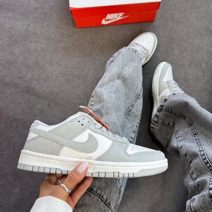 Nk Dunk Low Branco Cinza