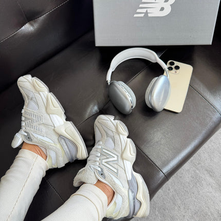 NB 9060 Cinza Branco Couro