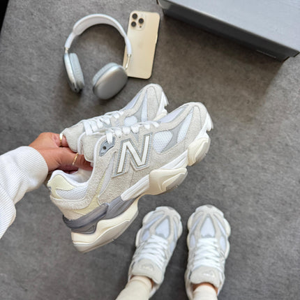 NB 9060 Cinza Branco Couro