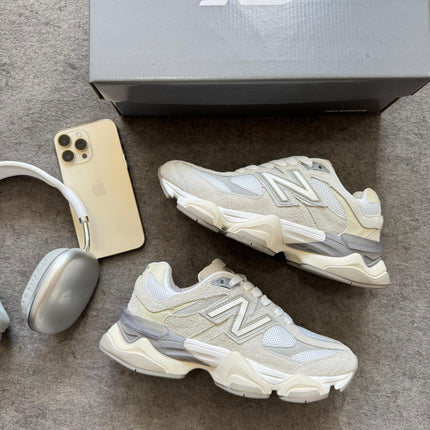 NB 9060 Cinza Branco Couro