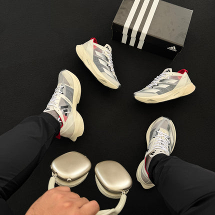 Ad Adizero Adios Pro 3 Branco Preto Vermelho