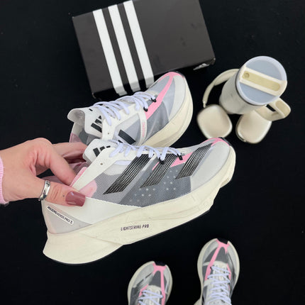 Ad Adizero Adios Pro 3 Off White Rosa BB