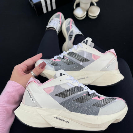 Ad Adizero Adios Pro 3 Off White Rosa BB