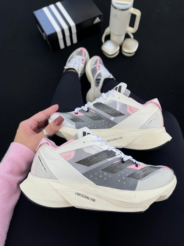 Ad Adizero Adios Pro 3 Off White Rosa BB