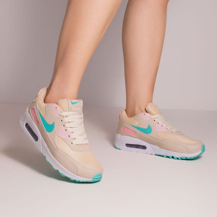 Nk Air Max 90 Cinza Verde Água