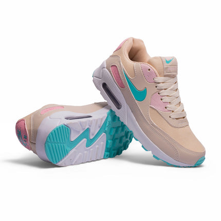 Nk Air Max 90 Cinza Verde Água