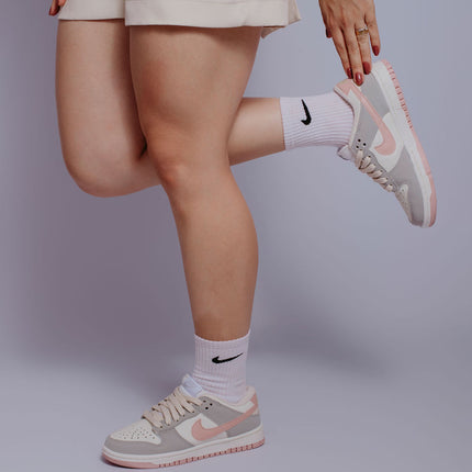 Nk Dunk Low Pro Cinza Off Rose